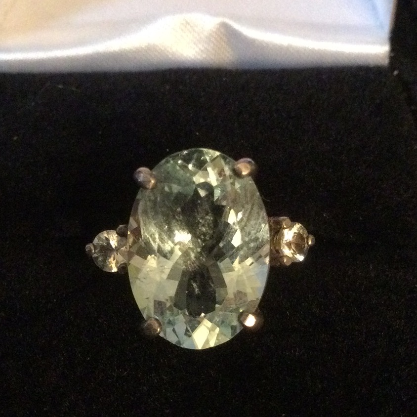 Rare Genuine Aquamarine Ring 275$